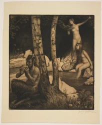 Faune flûtiste